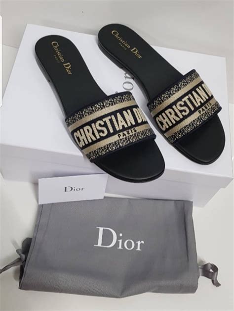 dior sandal shoes|christian Dior sandals flat.